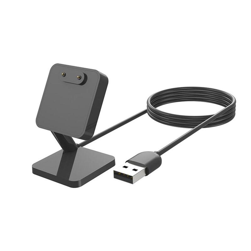 Adaptor pengisi daya dudukan Desktop USB adaptor pengisi daya dudukan Dok kabel untuk Samsung Galaxy Fit 3 gelang pintar Mini Power Cha I8P3