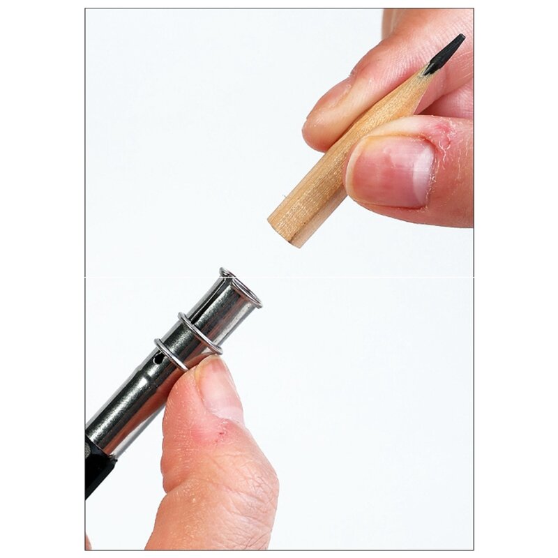 Extensor de lápiz de 10 piezas, herramienta de alargador de lápiz ajustable, dispositivo de acoplamiento para escritura artística escolar