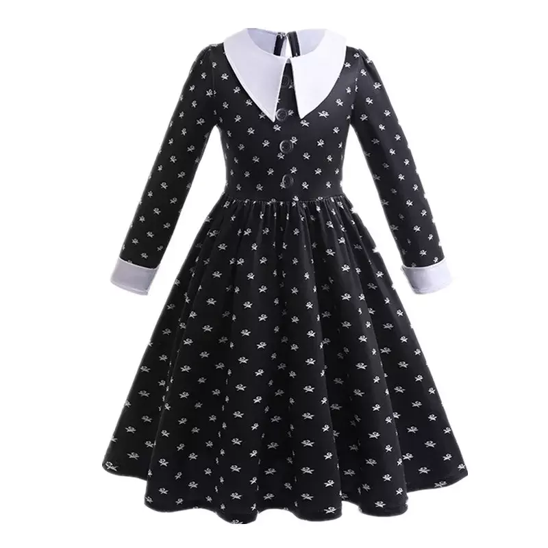 Movie Costumes Girls Birthday Princess Costume Black Fancy Halloween Carnival Easter Cosplay Dresses for Kids