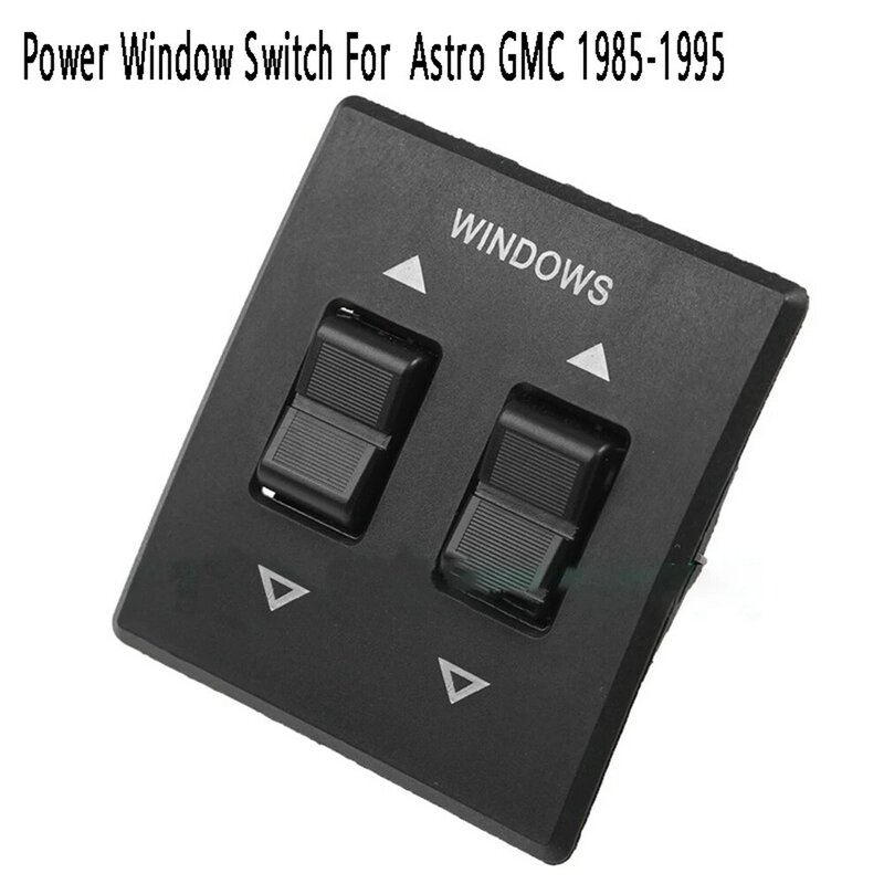 Interruptor de ventanilla eléctrica de repuesto, Control de ventana 19209393 para Chevrolet Astro GMC 1985-1995