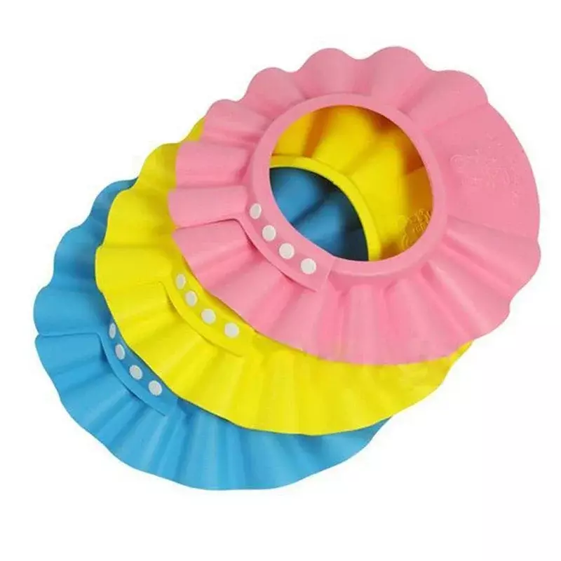 Cuffia da doccia occhi per bambini-orecchie protette-cappello di protezione da bagno per neonati lavaggio dei capelli del bambino
