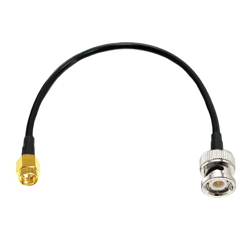 SMA laki-laki perempuan ke colokan Jack BNC adaptor kabel Pigtail RG58 30CM/50CM/100CM/200CM grosir baru