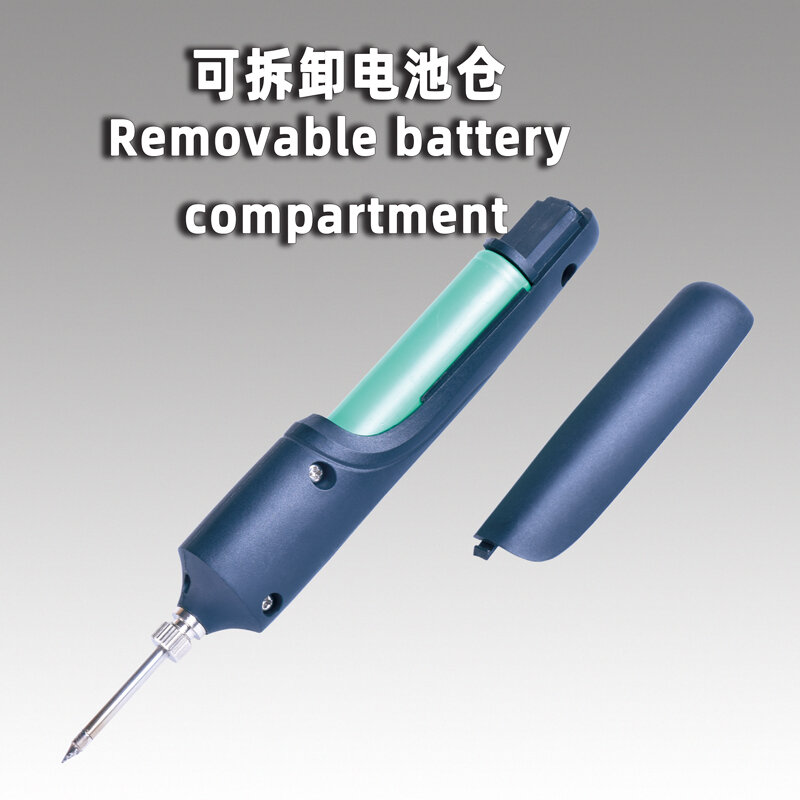 YB-8WThree-speed temperatur contr Cordless Lötkolben Abnehmbare Batterie Wiederaufladbare Lötkolben Elektronische Schweißen Tool