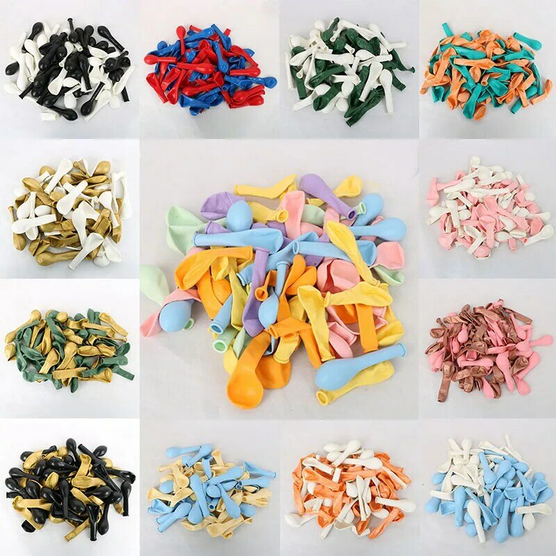 30pcs Mix Color 5inch Small Latex Balloons Box Filling Birthday Baby Shower Wedding Party Decorations Globos Supplies Kids Toys