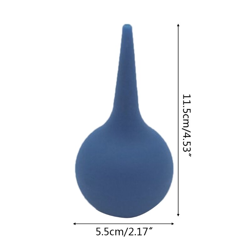 75 Gummi-Reinigungsball Ohrenreiniger Ohrenschmalz-Entferner Glühbirne Spritze Wiederverwendbares Werkzeug zum Entfernen von