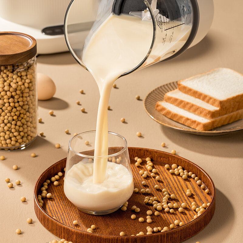 KONKA prosesor makanan baru kecepatan tinggi dengan fungsi pemanas Blender listrik kebisingan rendah otomatis pembuat susu kedelai Mixer Smoothie