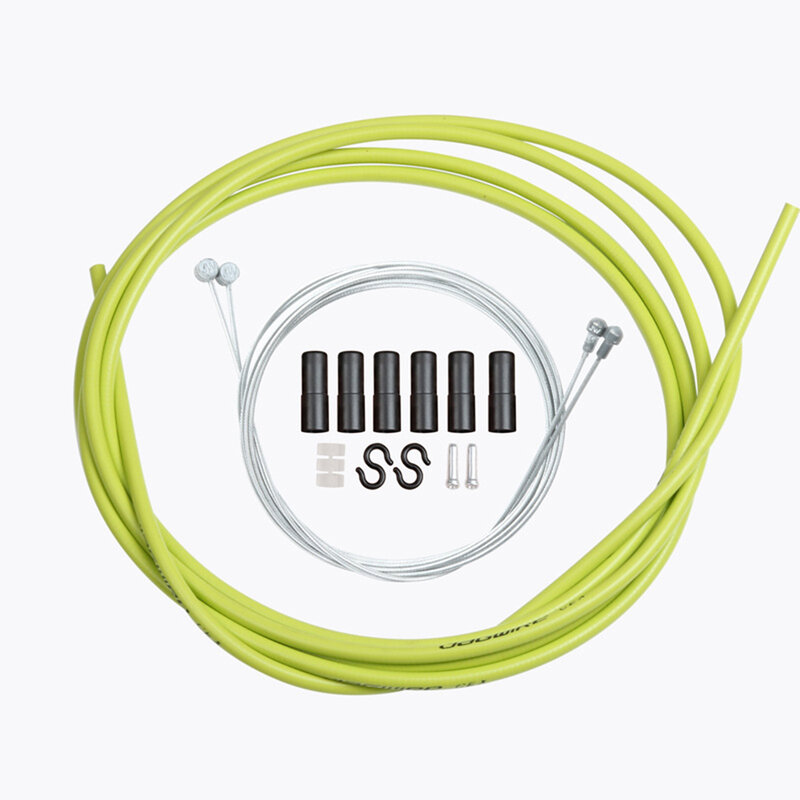 Kit de repuesto de Cable de cambio de conducto con hebilla de Cable, 3 anillos O, accesorios de bicicleta, cables interiores, hebilla de núcleo de 2 cables