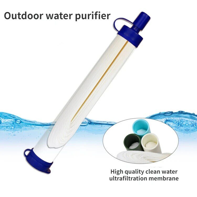 Supply of Membrane Outdoor Water Purifiers Ultrafiltration Water Purification Straws Outdoor Portable Water Purification Tools