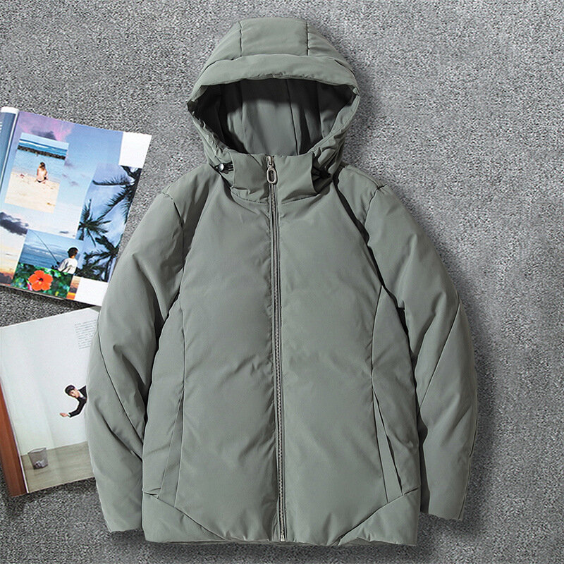 Jaqueta de algodão com zíper para homem, casaco monocromático, MRMT, MRMT, ponto de inverno, juventude comum, monocromático, novo, 2022