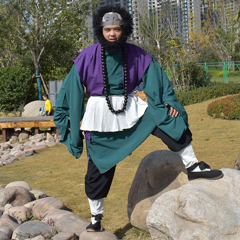 Disfraz de juego "Journey to the West Monk" para adultos, conjunto completo de ropa, accesorios, actuación en escenario