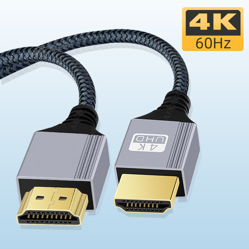 Câble HDMI Compatible 2.0 4K 60Hz pour Xiaomi, Xbox, PS5, PS4, lapmédication, séparateur numérique, 2m, 3m, 5m, 10m