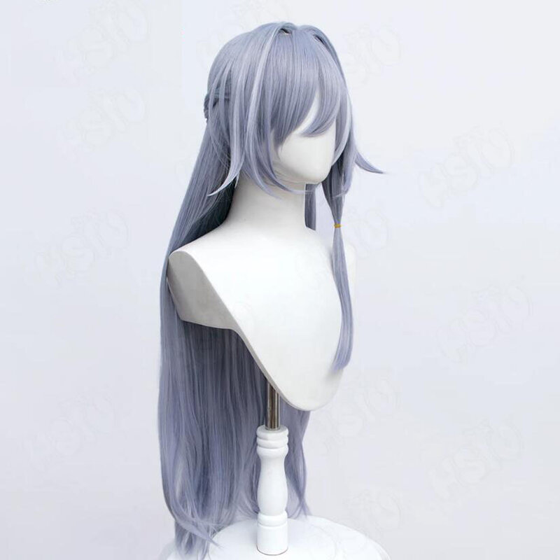 Cosplay Wig Fiber synthetic wig Game Honkai Impact 3rd Cosplay Grey purple long hair