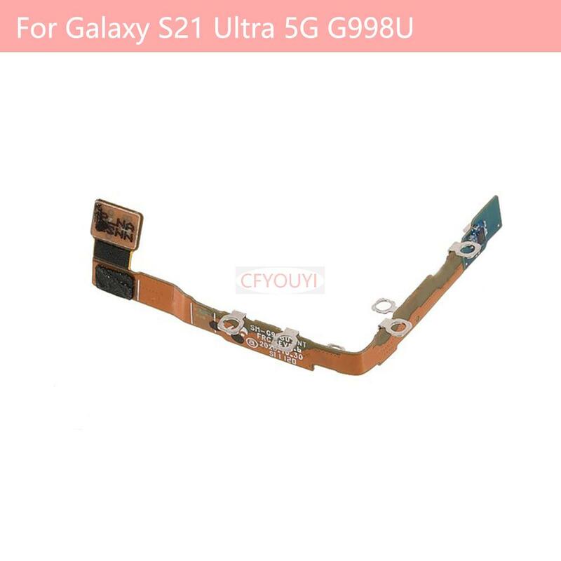 สายแพสำหรับ Samsung Galaxy S21 + G991U G996B G991B S21 G998U พิเศษดั้งเดิมมีความยืดหยุ่นสำหรับเปลี่ยนเสาอากาศสัญญาณ GPS