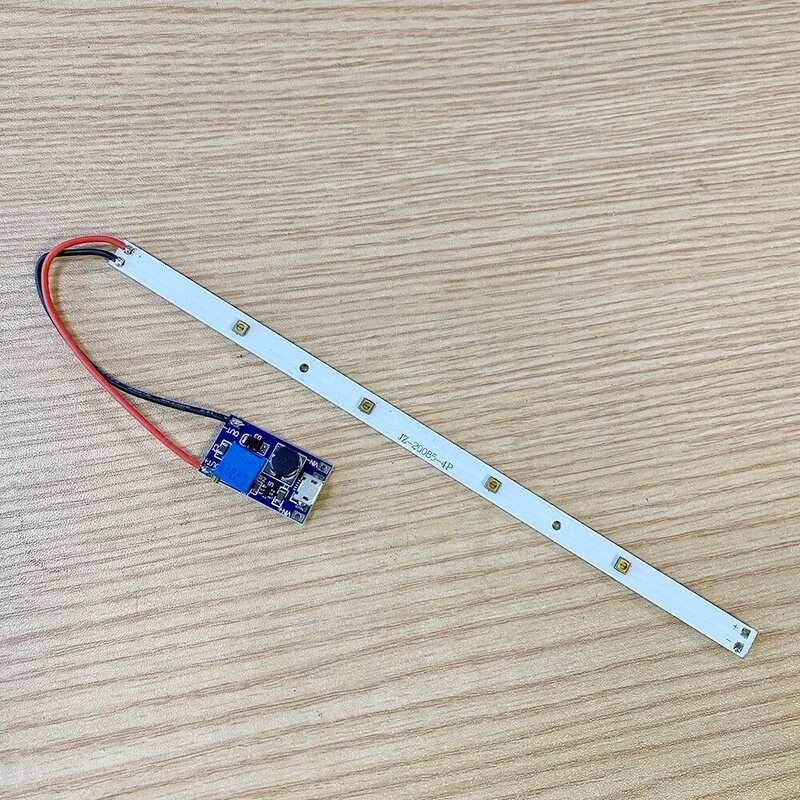 Diodo LED UVC profundo de 275nm, lámpara 3535 SMD, cuentas de 6V, 4Chips para equipo de desinfección UV, tira de luz de desinfección de 265nm