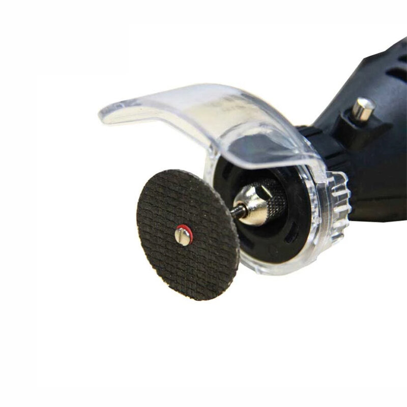 Juego de ruedas de corte de disco de corte reforzado con fibra de vidrio, accesorios abrasivos Dremel con mandril, herramienta rotativa, Mini taladro, 32mm