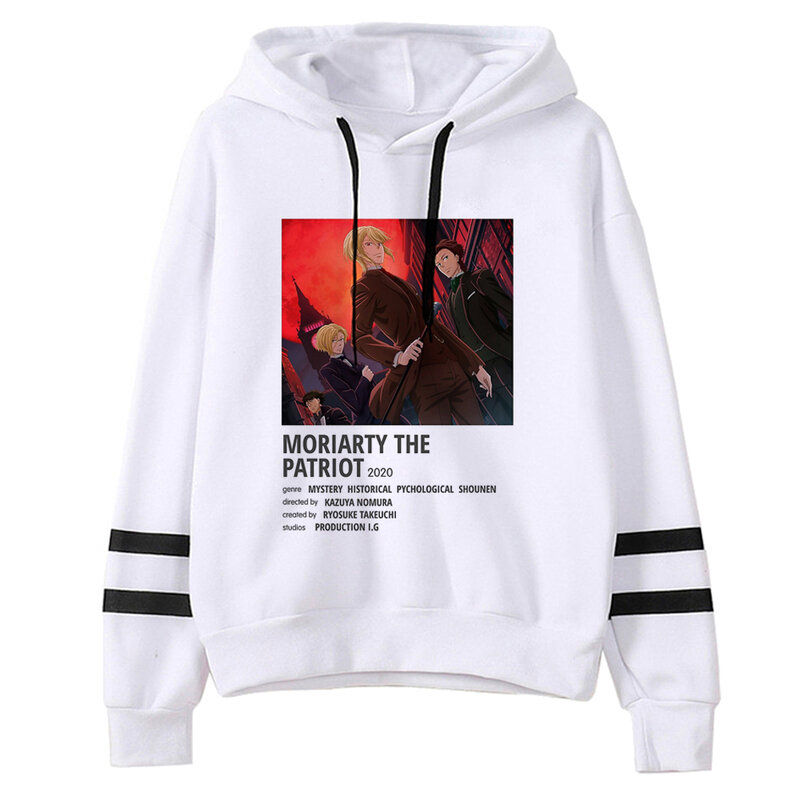 Moriarty the Patriot hoodies women Winter  2023 90s aesthetic Pullover women long sleeve top Pullover