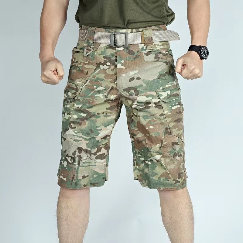 Escursionismo da uomo campeggio tattico esercito militare arrampicata pantaloncini da ciclismo estate pantaloni da discesa impermeabile abbigliamento da bicicletta maschile Cargo