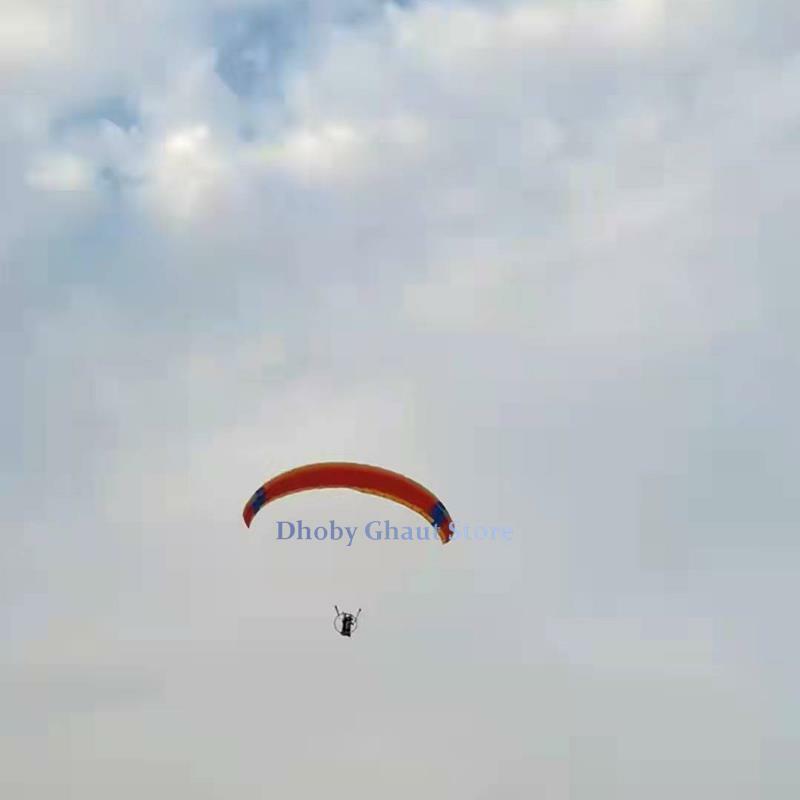 2.8m daya kendali jarak jauh Paraglider Model parasut terbang daya besar Paraglider listrik Aeromodel disesuaikan 50A PNP