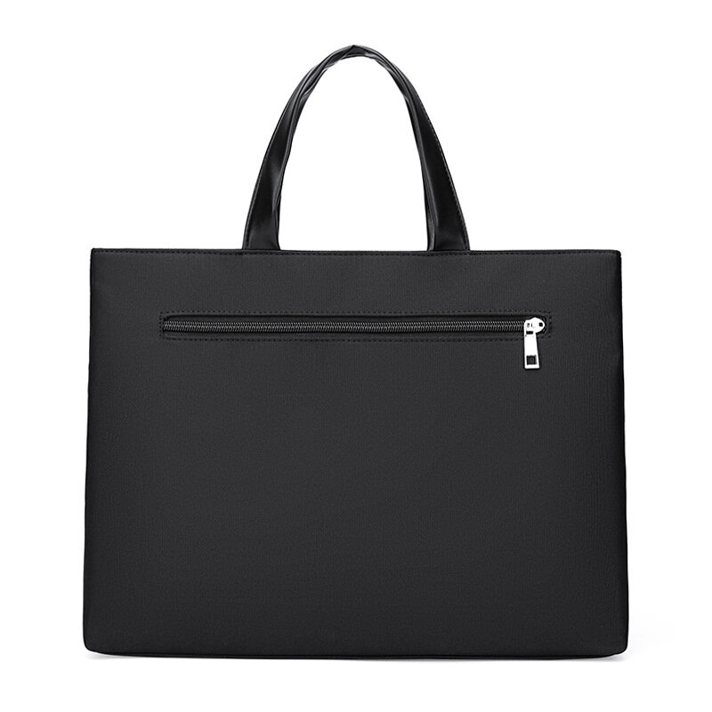 Деловая сумка для мужчин, модная дамская сумочка для документов формата А4, Портативная Сумка для документов, деловой портфель из ткани Оксфорд