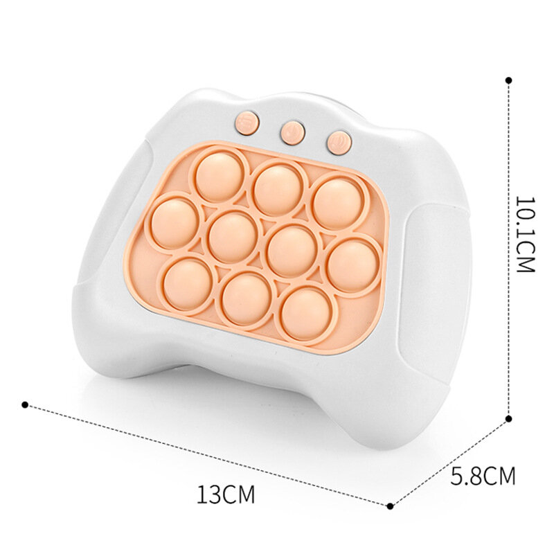 Children Press It Game Fidget Toys Pinch Sensory Quick Push Handle Game Squeeze Relieve Stress Decompress Montessori Toy for Kid