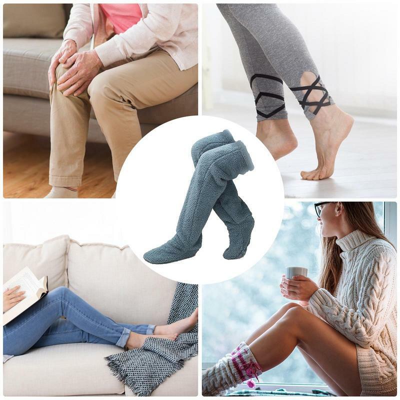 Women's Slipper Socks Thick Soft Slipper Socks Cozy Winter Adult Socks Fuzzy Slipper Socks For Winter Birthday Halloween