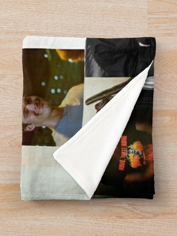 Jacob Elordi pic collage manta mullida mantas suaves manta de franela manta de siesta
