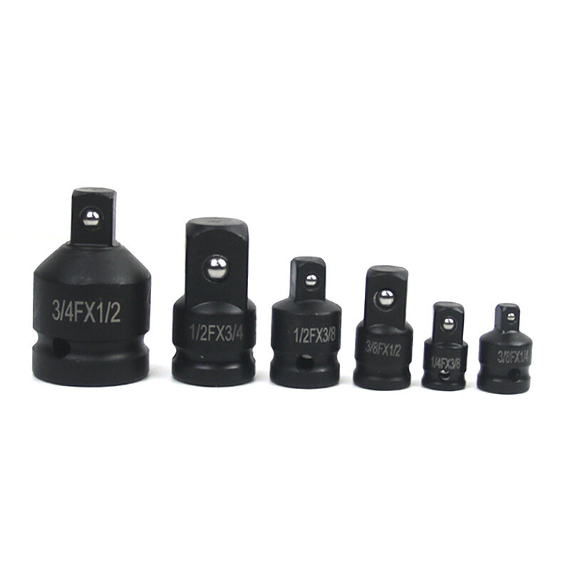 Socket Convertor Adaptor Reducer Set 1/2 to 3/8 3/8 to 1/4 3/4 to 1/2 Impact Socket Adaptor for Car Bicycle Garage Repair Tool