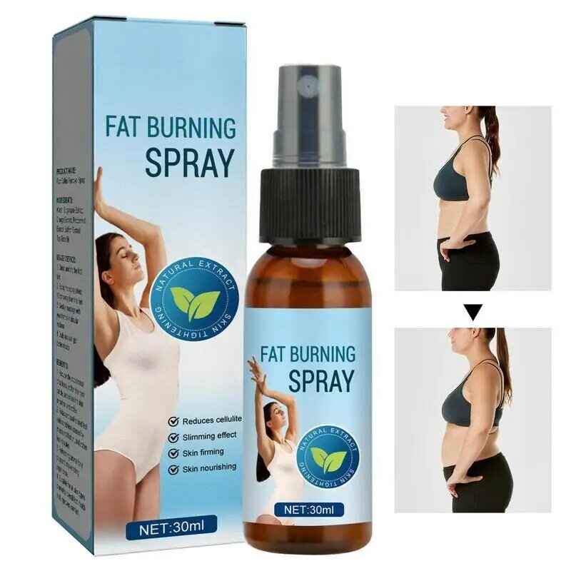 Body Massage Olie Spray 30Ml Draagbare Lichaam Verstevigende Spray Voor Gewichtsverlies Huidvriendelijke Doorhangende Huid Aanscherping Spray Vetverbrander