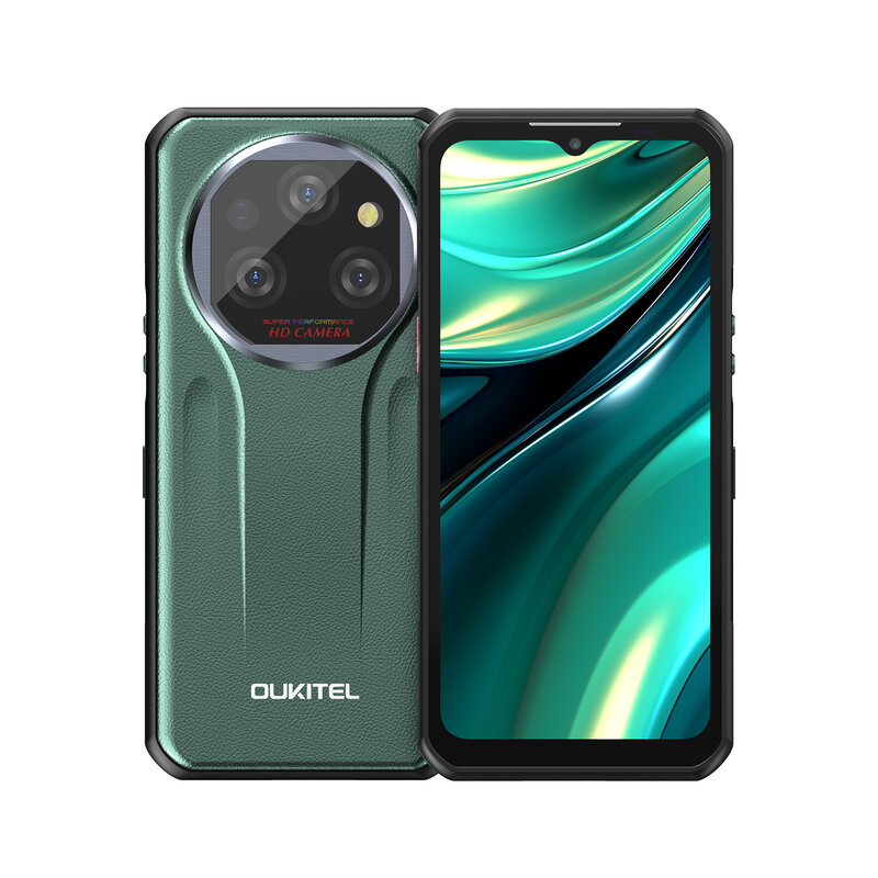 Oukitel-Smartphone Wp39 5G, téléphone portable robuste, 24 Go (6 + 18)+ 256 Go, 6.60 pouces FHD +, appareil photo 64MP, 11000mAh, Android 14
