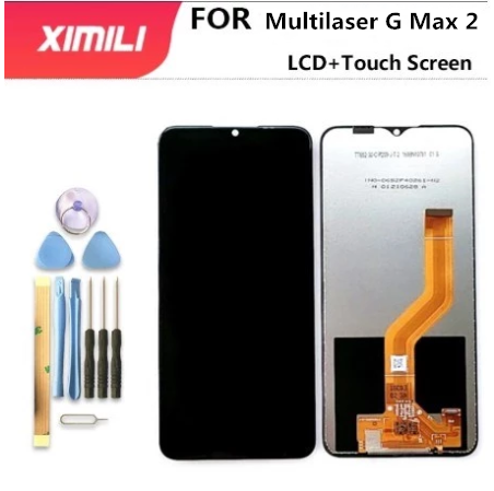 Мобильный телефон ЖК-дисплей для Multilaser G Max 2 ЖК-дисплей с рамкой кодирующий преобразователь сенсорного экрана в сборе Tools