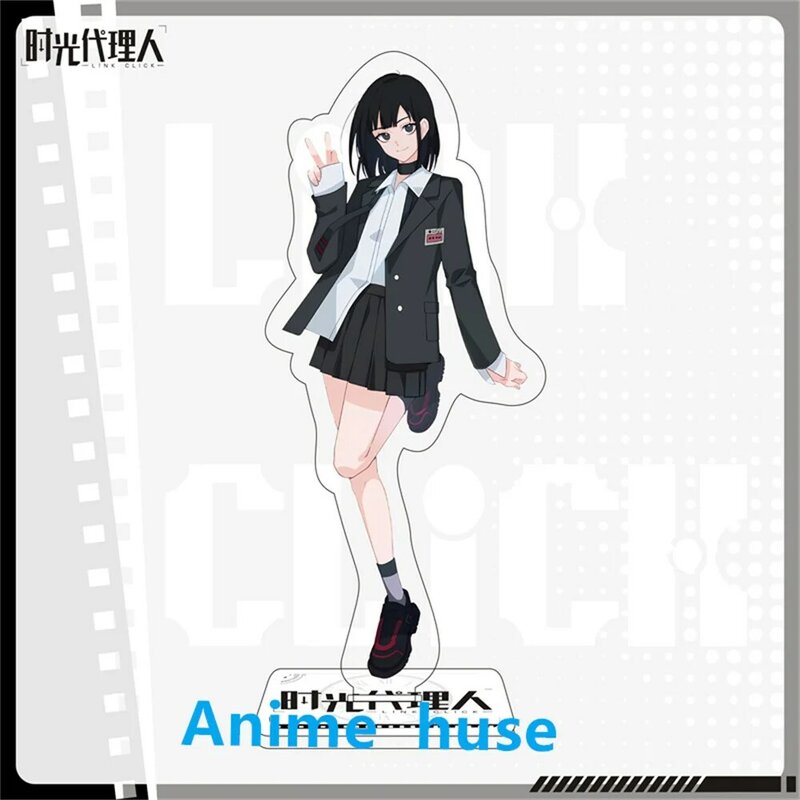 Anime Time Agent Stand akrilik tokoh kartun berdiri Model piring dekorasi meja berdiri tanda berdiri hadiah penggemar