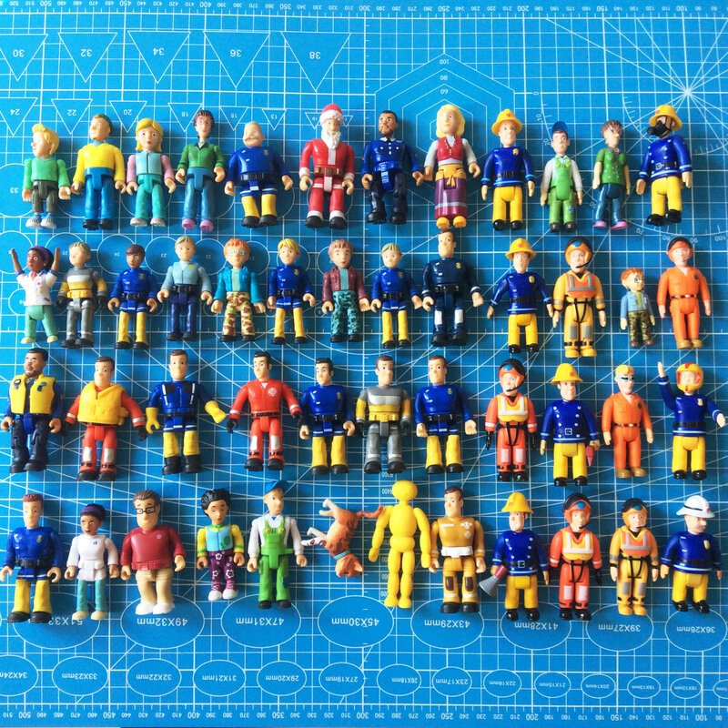 Different Original joint movable Fireman sam Action figure Toys for kids