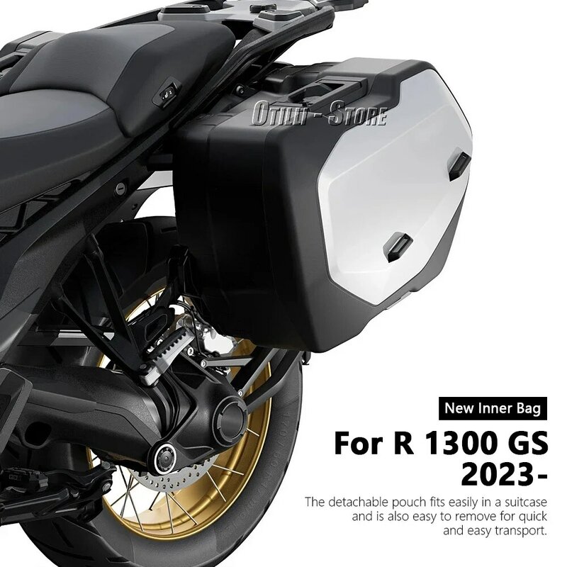 Bolsa interior para motocicleta, bolsa de equipaje, color negro, para BMW R 1300 GS R1300 GS R 1300GS R1300GS, 2023 2024