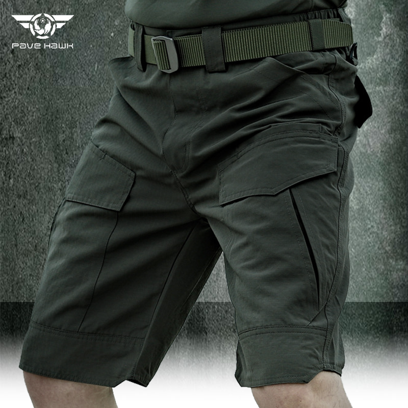 Pantaloncini tattici multitasche da uomo forze speciali militari pantaloni a cinque punti resistenti all'usura pantaloncini traspiranti impermeabili estivi
