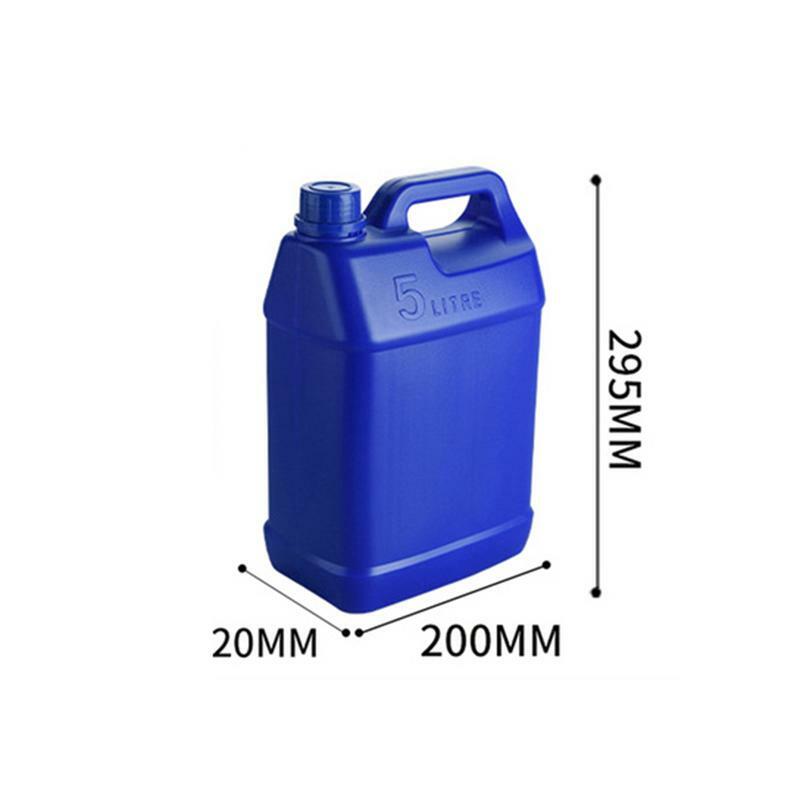 Oil Jug Container 5L Portable Water Container With Reinforced Screw Lid HDPE Construction Jerry Can Fuels Tank Fuels Can Diesel