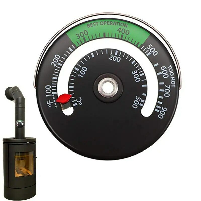 Термометр для дровяной плиты, топовой термометр для духовки, камина, аксессуары для плиты и пеллетных печей