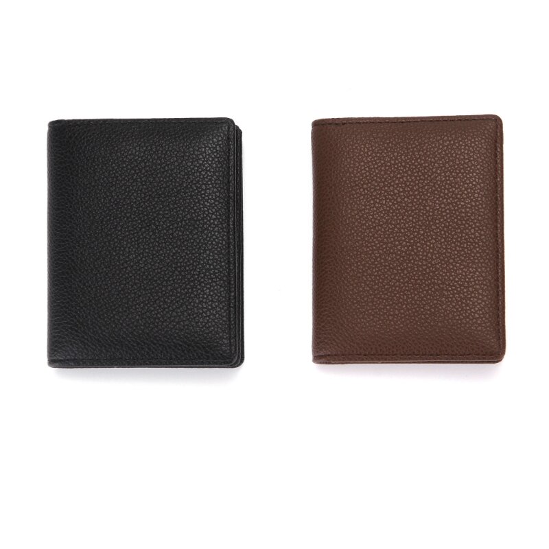 THINKTHENDO Zipper Wallet Purse Fashion Unisex PU Leather Card Holder Moneybag Billfold Pocketbook