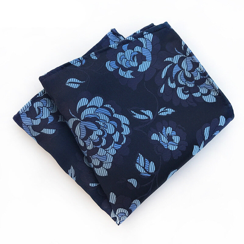 Mode Pak Zakdoek Voor Mannen Paisley Vintage Pocket Vierkante Rood Blauw Borst Handdoek Zakdoek Man Party Bruiloft Vierkante Sjaal