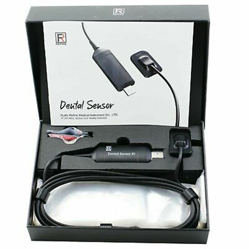 Dental Xray Sensor Digital Multi Language Size 1 Intra-Oral Include Software USB RVG X-ray Medical Equipment