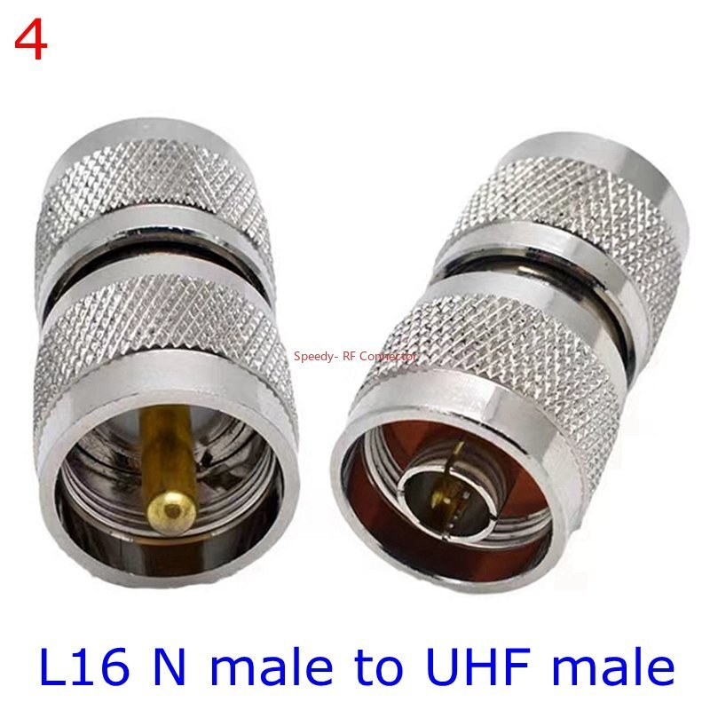 1 pces uhf so239 pl259 so-239 PL-259 fêmea masculina para n tipo fêmea macho conector reto uhf para n masculino fêmea rf latão cobre