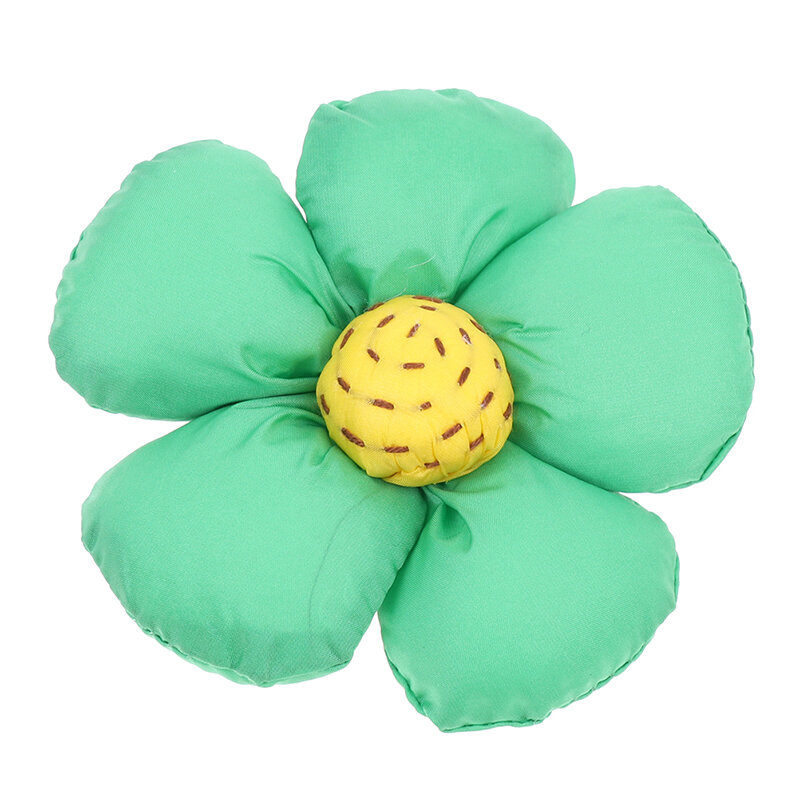 Flower Hairball Keychain Cute Plush Bag Key Ring Pendant Color Creative Sunflower Pendant Individualization Couple Gift