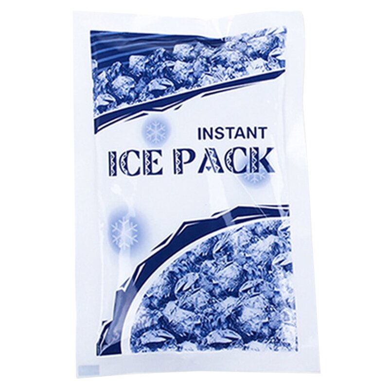 100g jednorazowego użytku worek na lód torebka chłodząca szybkiego chłodzenia na zimno worek na lód zestaw pierwszej pomocy do uprawiania sportów