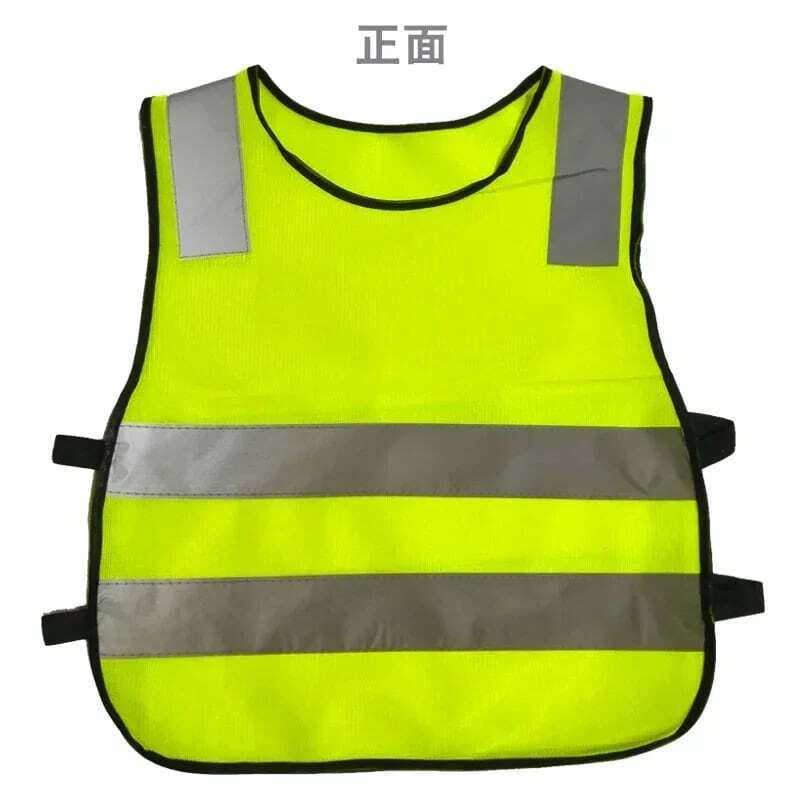 เด็กนักเรียน Night Safety เสื้อสะท้อนแสงแผนที่การจราจรคำเตือนสำหรับเด็กสะท้อนแสงสะท้อนแสงเสื้อกั๊กเสื้อผ้าเสื้อ