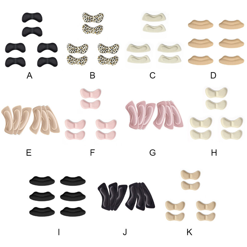 Almohadillas protectoras de cuero para zapatos de tacón alto, almohadillas autoadhesivas tipo 2, color negro, para hombre y mujer, 3 pares