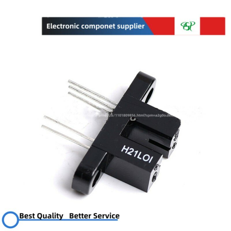 5PCS H21LOI H21L01 H21L0I H21L0I DIP Optical interrupter groove logic output five-pin photoelectric switch