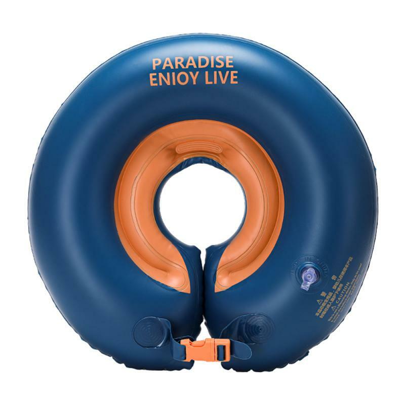 Inflatable Circle for Baby Swimming Pool Baby Neck Ring Tube Baby Float Ring Safety Infant Newborn Bathing Neck Float Swim