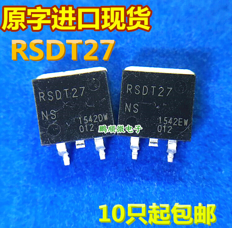 30 Buah Asli Baru RSDT27NS TO-263 Chip Transistor Komputer Otomotif RSDT27