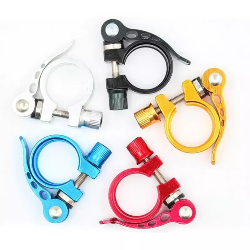 New Practical Quality Durable Seatpost Clip Accessory Accessories Aluminum Alloy Bicycle New Quick Release Spares