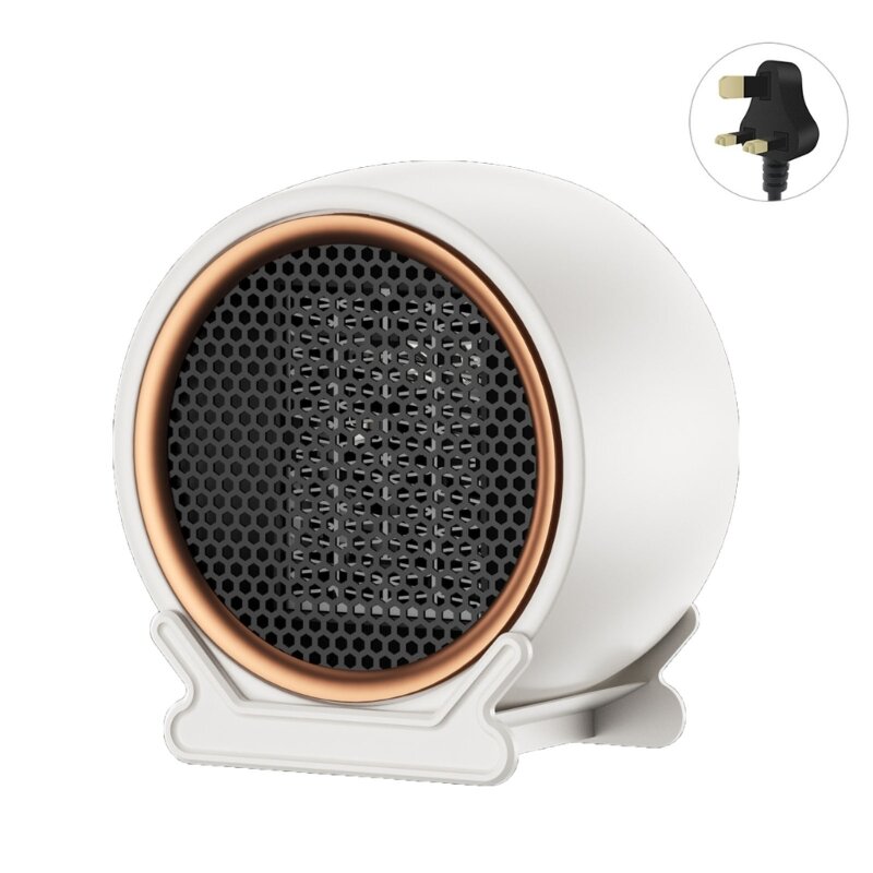 CPDD Small Space Heater Electric Portable Heater Fan for Home and Office Fan Heaters with Adjustable Thermostat 1200W