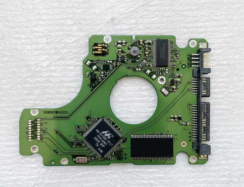 Circuit imprimé du disque dur de l'ordinateur portable SATA SA MANG0 REV.05: BF41-00214A R00 MANG0 REV.05